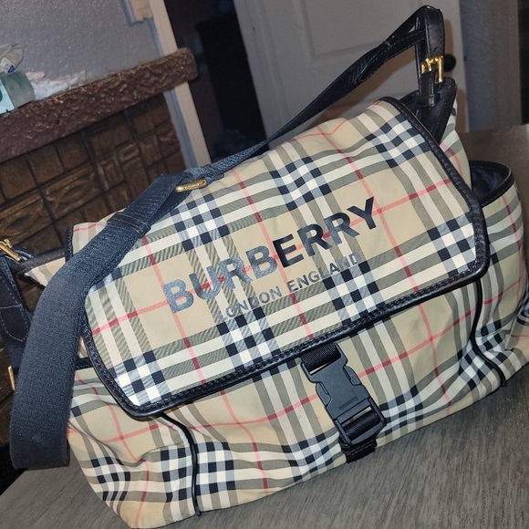Burberry Accessories Burberry Baby Diaper Bag Poshmark